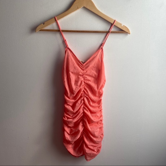 Free People Other - Intimately Free People peach lace ruched slip